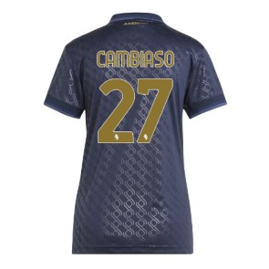 Juventus Andrea Cambiaso #27 Tredje trøje Dame 2024-25 Kort ærmer